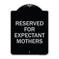 Signmission Reserved for Expectant Mothers Heavy-Gauge Aluminum Architectural Sign, 18" L, 24" H, BS-1824-23412 A-DES-BS-1824-23412